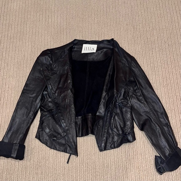 Illia Jackets & Blazers - Illia Genuine Leather Jacket